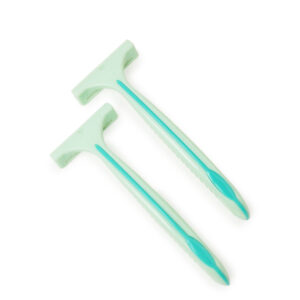 Gorgio Professional ECO0136 Disposable Shaving Razors - Pack of 2 (Colour & Shape May Vary)